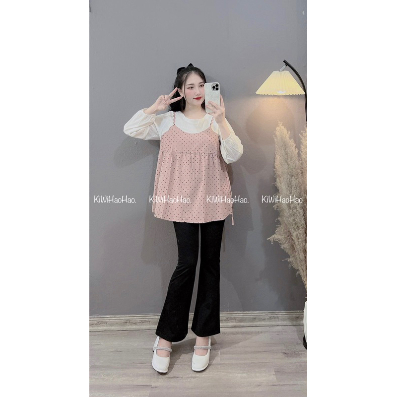 ÁO BẦU DÀI TAY  - BI YẾM NHUNG  SANG -3 MÀU