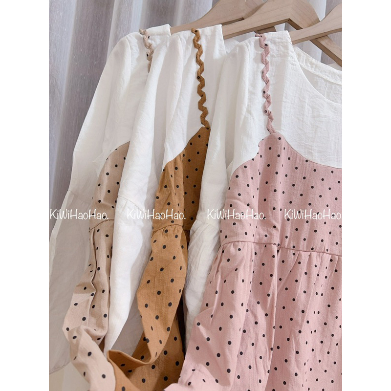 ÁO BẦU DÀI TAY  - BI YẾM NHUNG  SANG -3 MÀU