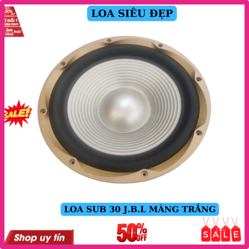 Loa sub bass 30 jbl từ 140 màng trắng gân cao su siêu chất giá 1 chiếc