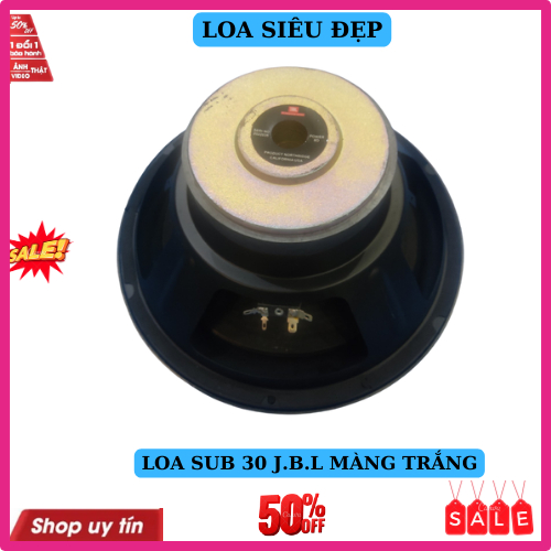 Loa sub bass 30 jbl từ 140 màng trắng gân cao su siêu chất giá 1 chiếc