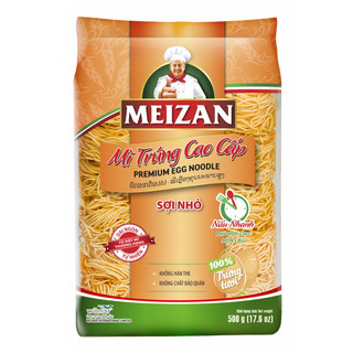 Mì Trứng Meizan sợi nhỏ 500g