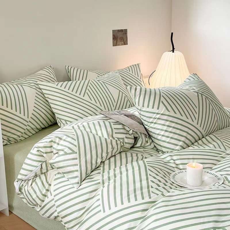 Sét Ga Gối kèm Vỏ Chăn Everdream 218 Hàng nhập khẩu, 100% cotton living cao cấp, đủ mọi kích thước