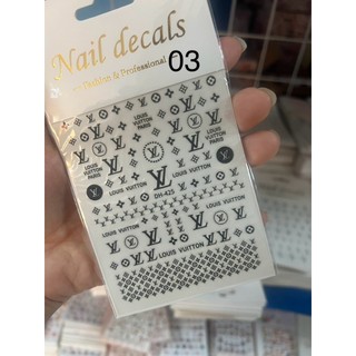 Hình dán móng, sticker dán trang trí móng tay nail