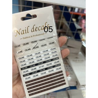 Hình dán móng, sticker dán trang trí móng tay nail