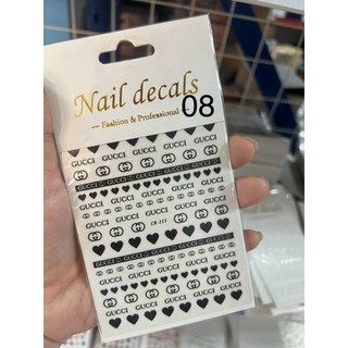 Hình dán móng, sticker dán trang trí móng tay nail
