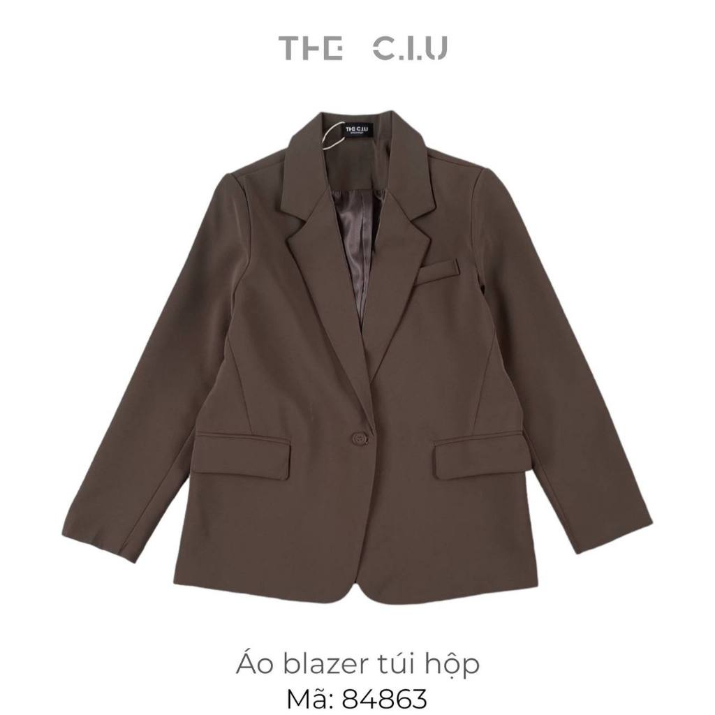 Áo blazer túi hộp THE C.I.U
