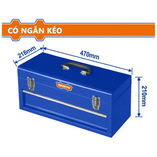 Đồ nghề wadfow hộp sắt đựng đồ nghề có ngăn kéo wtb8a22