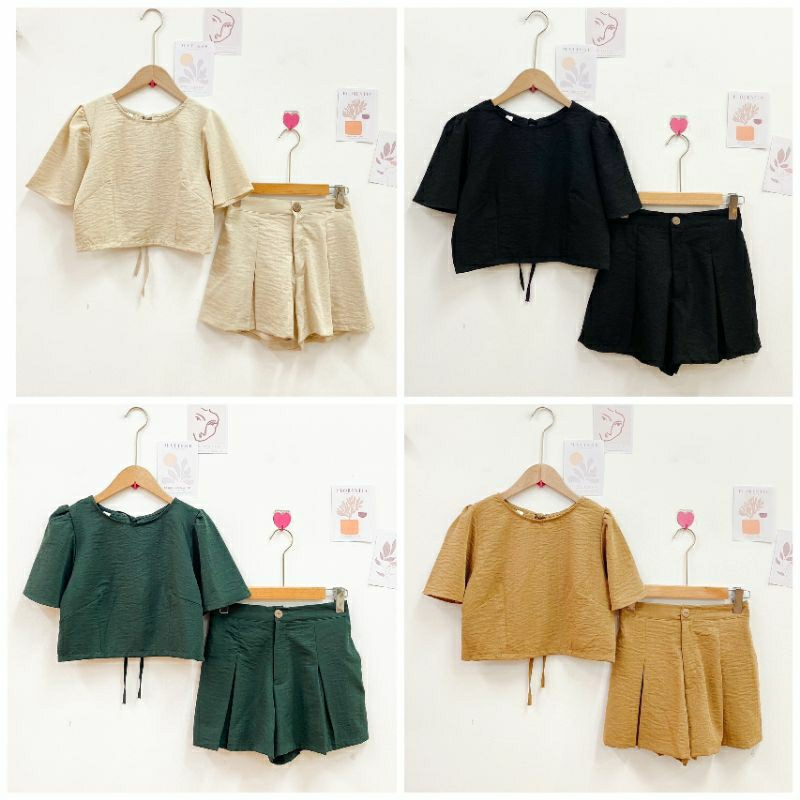 Set ngắn phối quần 35kg-65kg