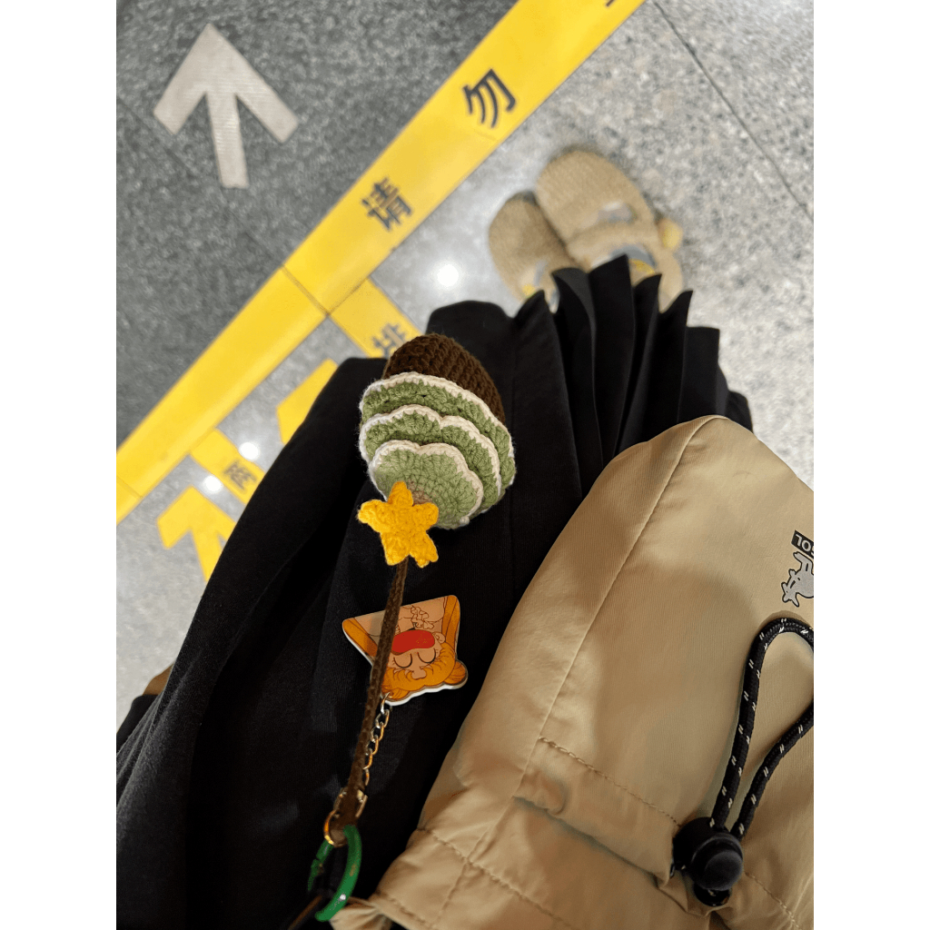 🎄Túi cây thông Noel bằng len móc handmade, bag charm đựng airpods, son và tiền lẻ dễ thương, quà tặng giáng sinh 🎄