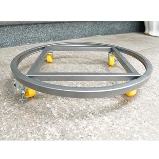 Đế lót chậu cây có bánh xe, khung chậu, hình tròn, hình vuông, thép hộp, sơn tĩnh điện chống rỉ sét