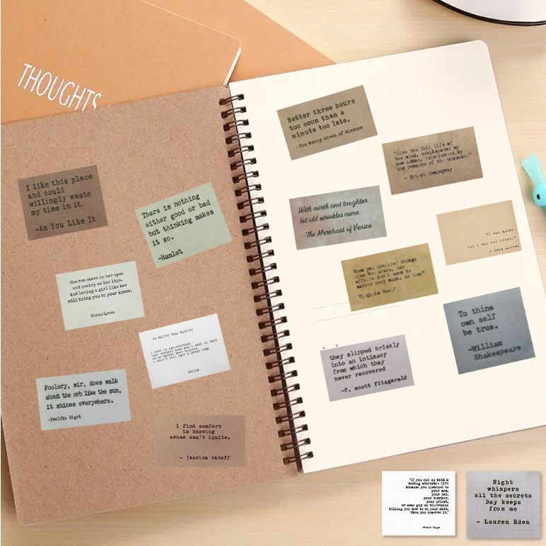 Sticker dán điện thoại, mũ bảo hiểm hình biển báo sáng tạo chống nước, bộ 50 miếng hình dán decor sổ tay nhật ký đẹp rẻ