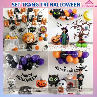 Set trang trí halloween lễ hội hoá trang