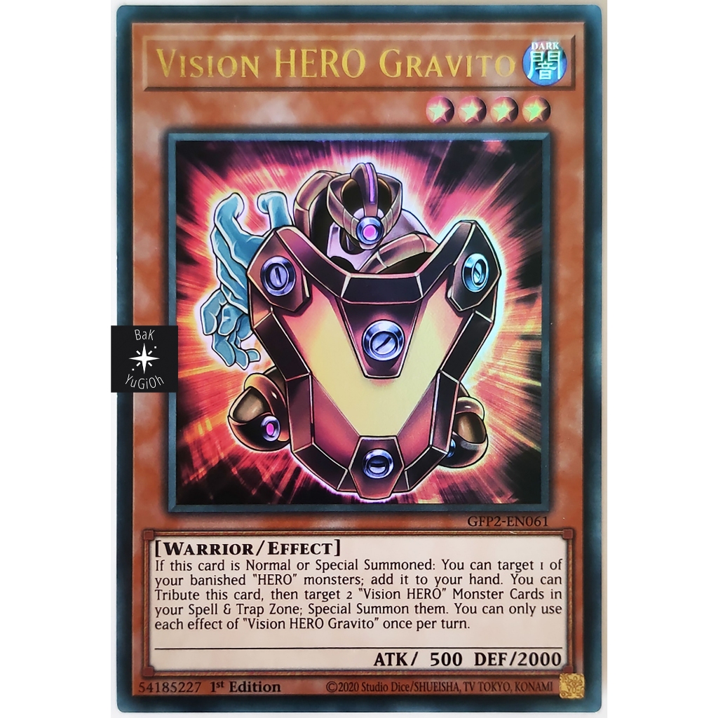 Vision HERO Gravito |EN| Ultra Rare