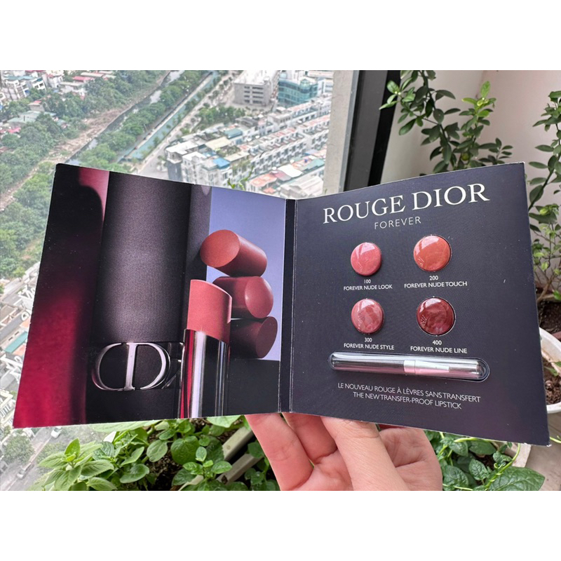 Vỉ son D!0R rouge forever màu cực đẹp