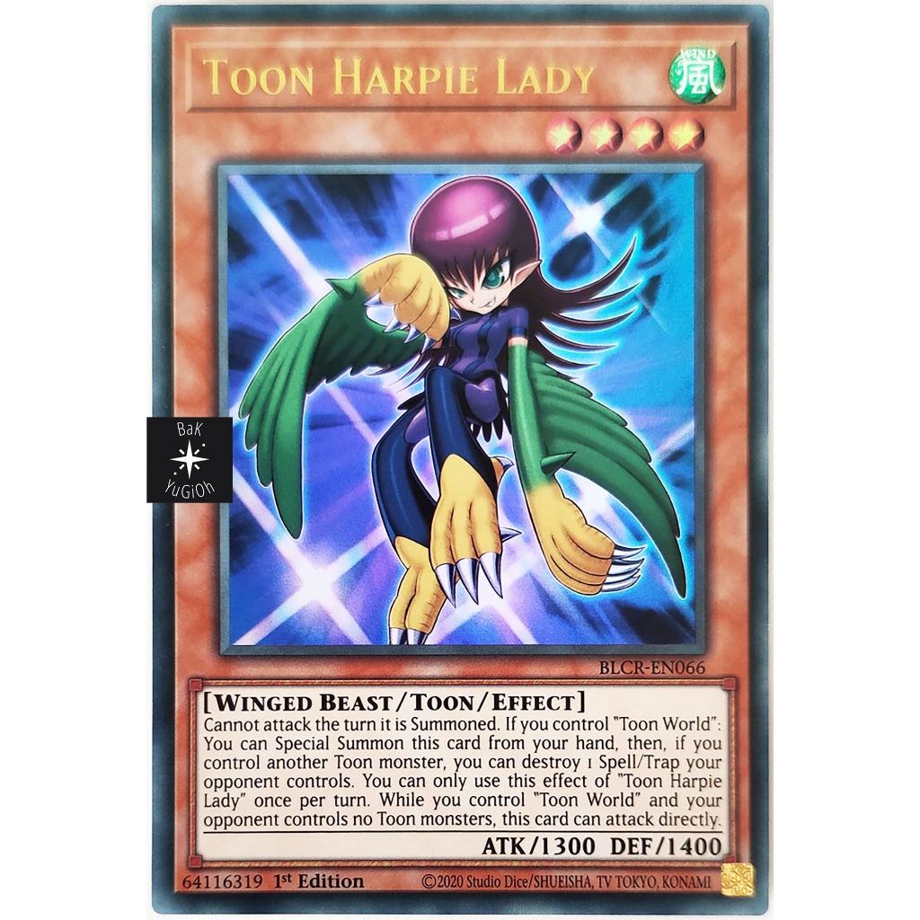 Toon Harpie Lady |EN| Ultra Rare