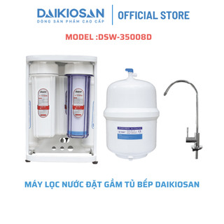 Máy Lọc Nước Đặt Gầm, Tủ bếp Daikiosan DSW-35008D - 08 cấp lọc BH 02 năm