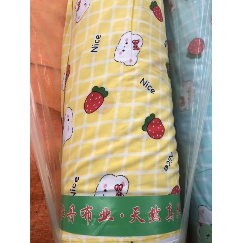 Vải tole lanh loại 1, thấm hút mồ hôi, mặc mát. may đồ bộ, váy ngủ và quần áo trẻ em