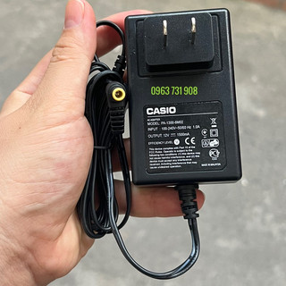 Adapter nguồn đàn Organ Casio 12V 1.5A chân kim