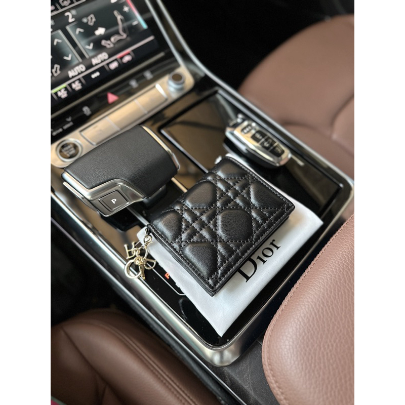 Ví ngắn Di.or caro mini bản super chất da bò fullbox