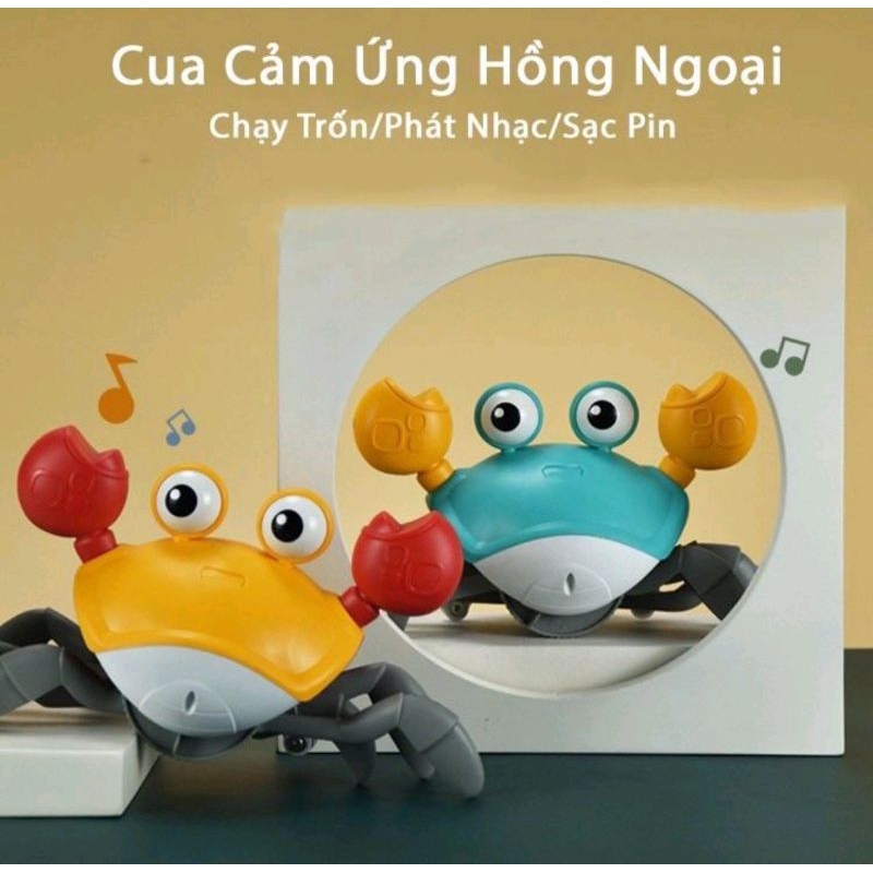 Cua cảm biến thông minh tự tránh các chướng ngại vật và phát nhạc - TẶNG KÈM PIN hoặc DÙNG SẠC ĐIỆN