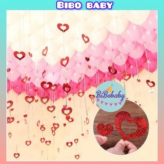 Dây treo tim sao buộc đuôi bóng - BiBo baby