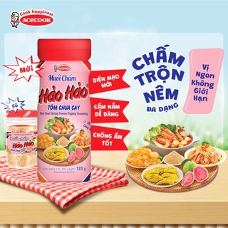 MUỐI CHẤM HẢO HẢO TÔM CHUA CAY 120 GRAM