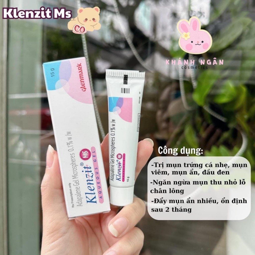 Gel dưỡng da Klen.zit M.S 15g