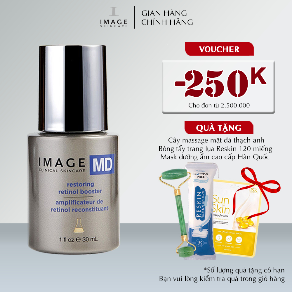 Tinh chất trẻ hóa da và mờ sẹo thâm Image Skincare MD Restoring Retinol Booster 30ml