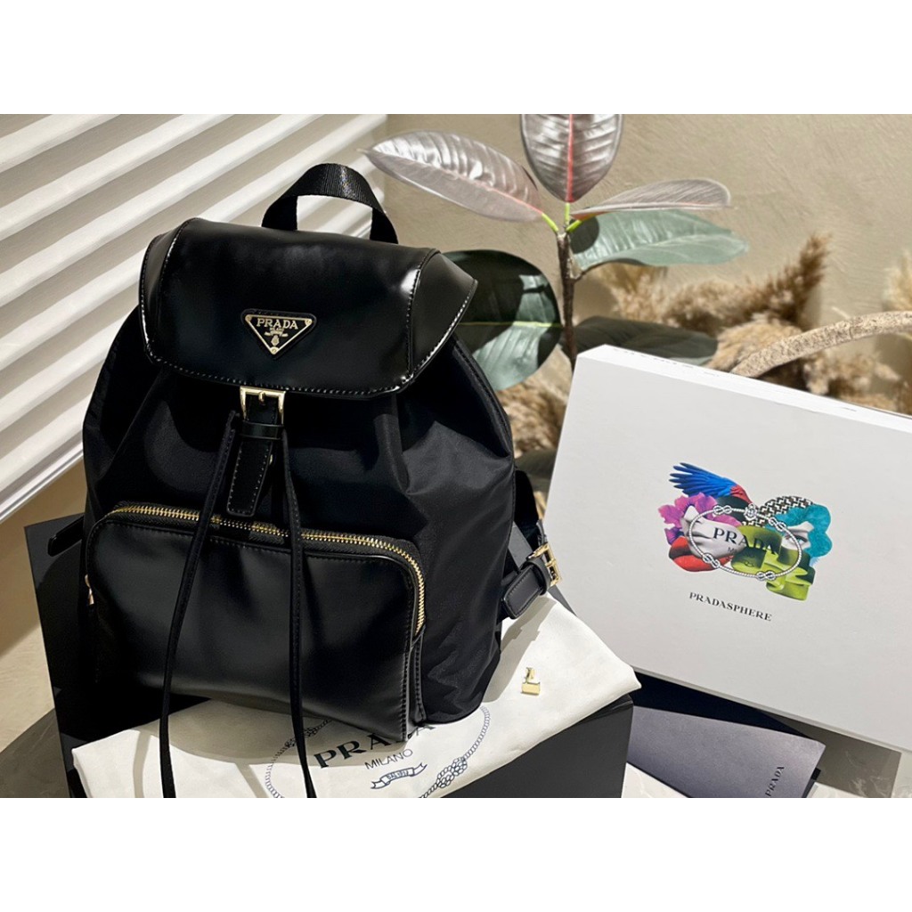 BALO PRADA VẢI DÙ SZ27