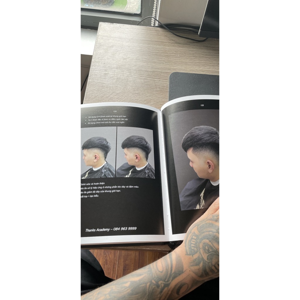 Giáo trình dạy cắt tóc nam barber , THANKS ACADEMY.