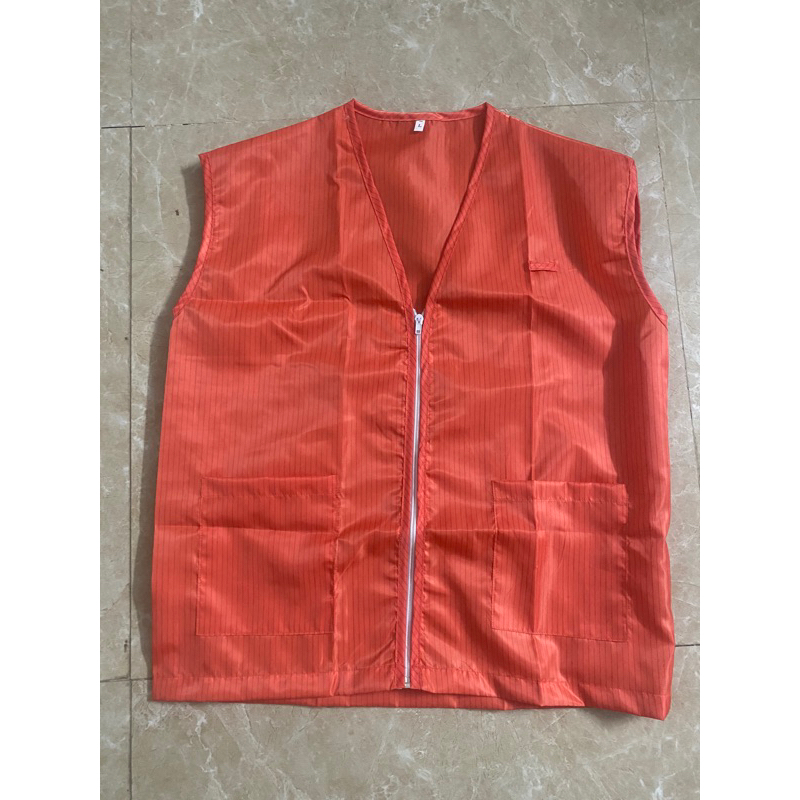 Áo gile phòng sạch chống tĩnh điện