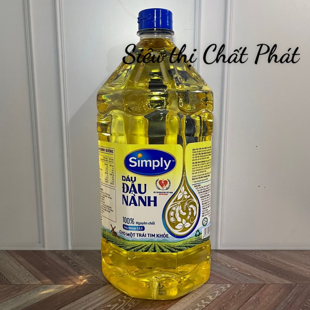 Dầu Simply Đậu Nành 2L / 1L