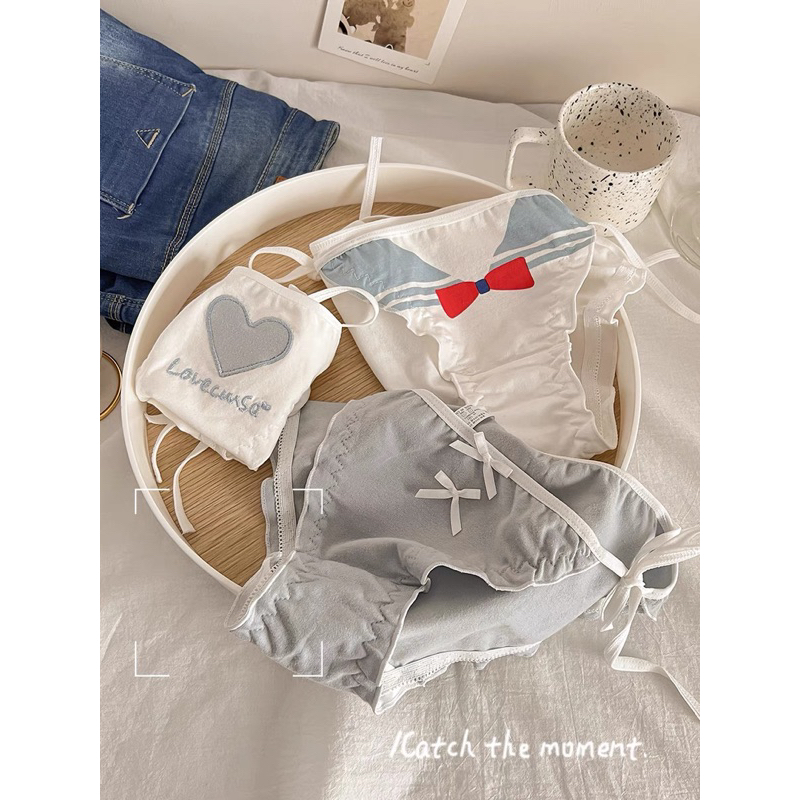 Quần Lót Cột Dây Cotton - Co Dãn Thoải Mái - Dễ Dàng Vệ Sinh Giặt Giũ - Kháng Khuẩn - Có Thể Làm QuàTặng