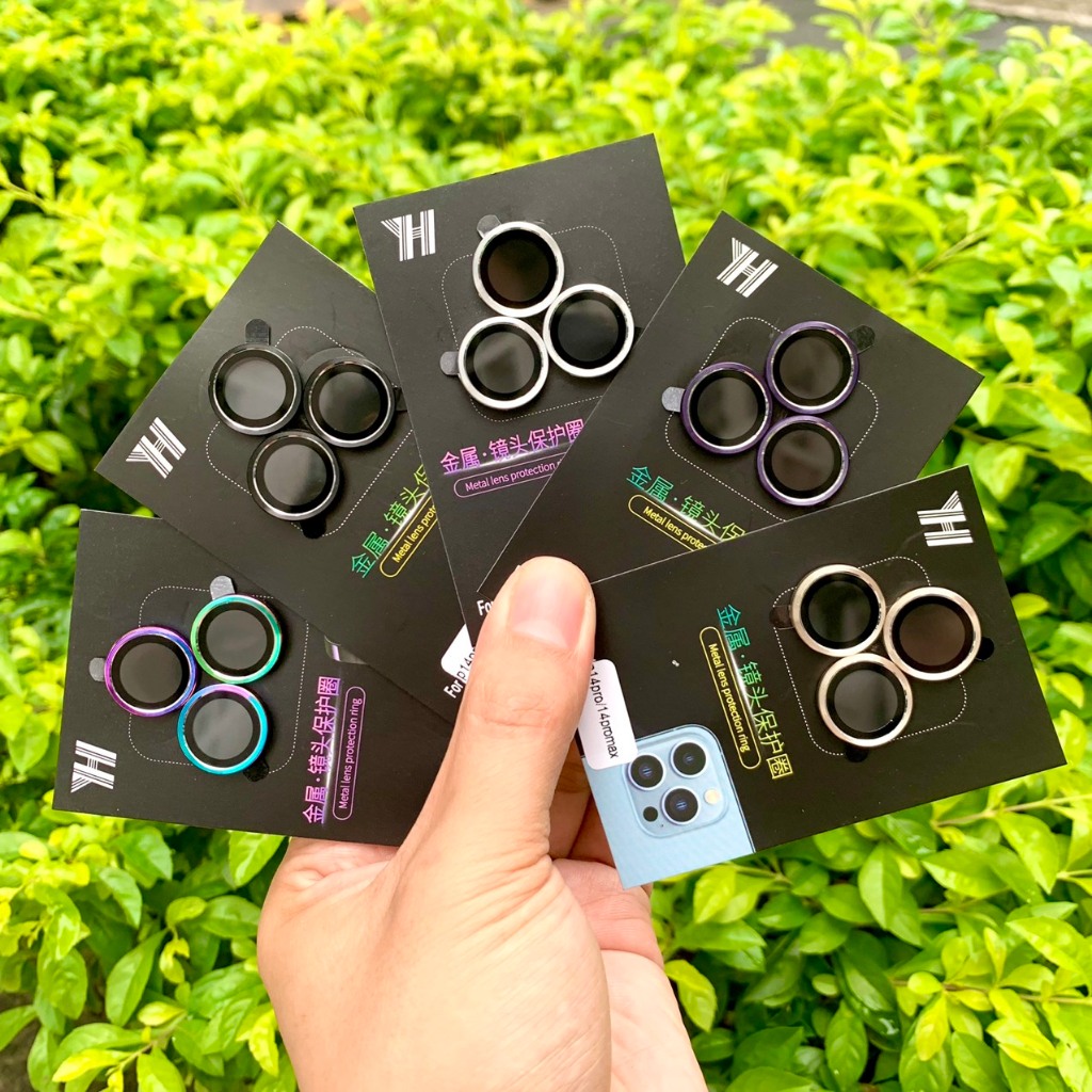 Bộ Vòng Bảo Vệ Camera iPhone 12Pro,12PRM, iPhone13 13Pro-13PRM, 14-14Plus, 14Pro-14PRM, iPhone15-15Plus, 15Pro, 15ProMax