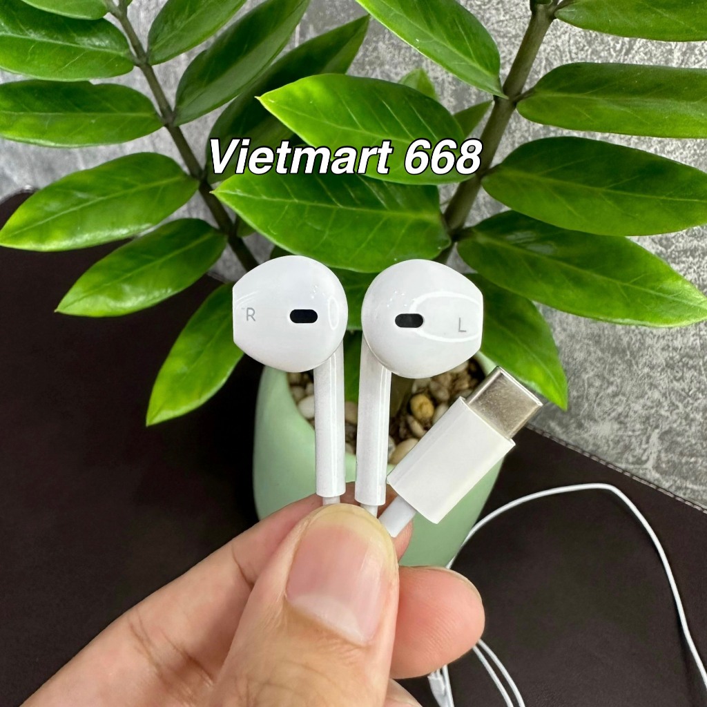 Tai Nghe Dành Cho iPhon 15, 15Plus, 15Pro 15ProMax, Macbook & Các Dòng Samsung Jack Cắm Chuẩn TypeC