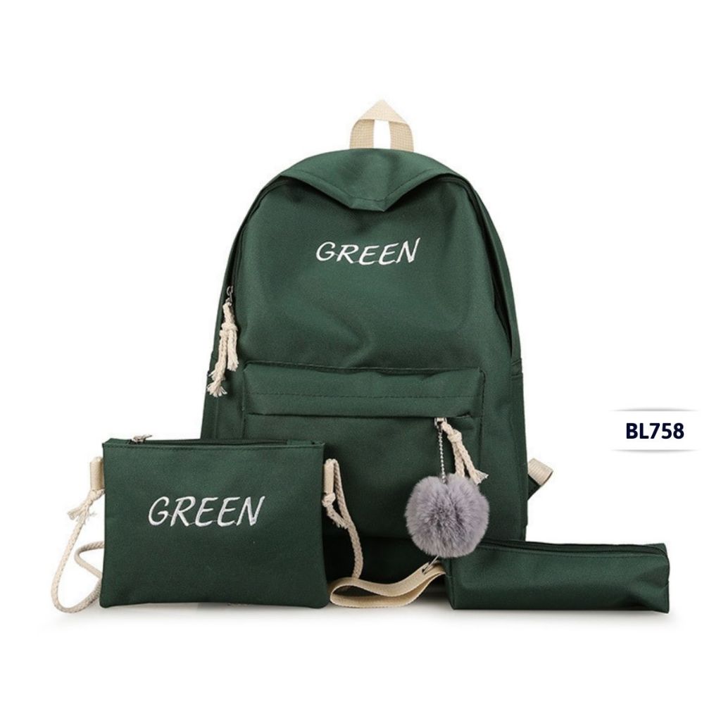 Sét balo 3 món thời trang, tiện dụng LOLITI BL758