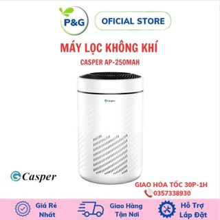 Máy lọc không khí Casper AP-250MAH loại bỏ bụi bẩn vi khuẩn, cảm biến bụi mịn - Hàng chính hãng bảo hành 36 tháng
