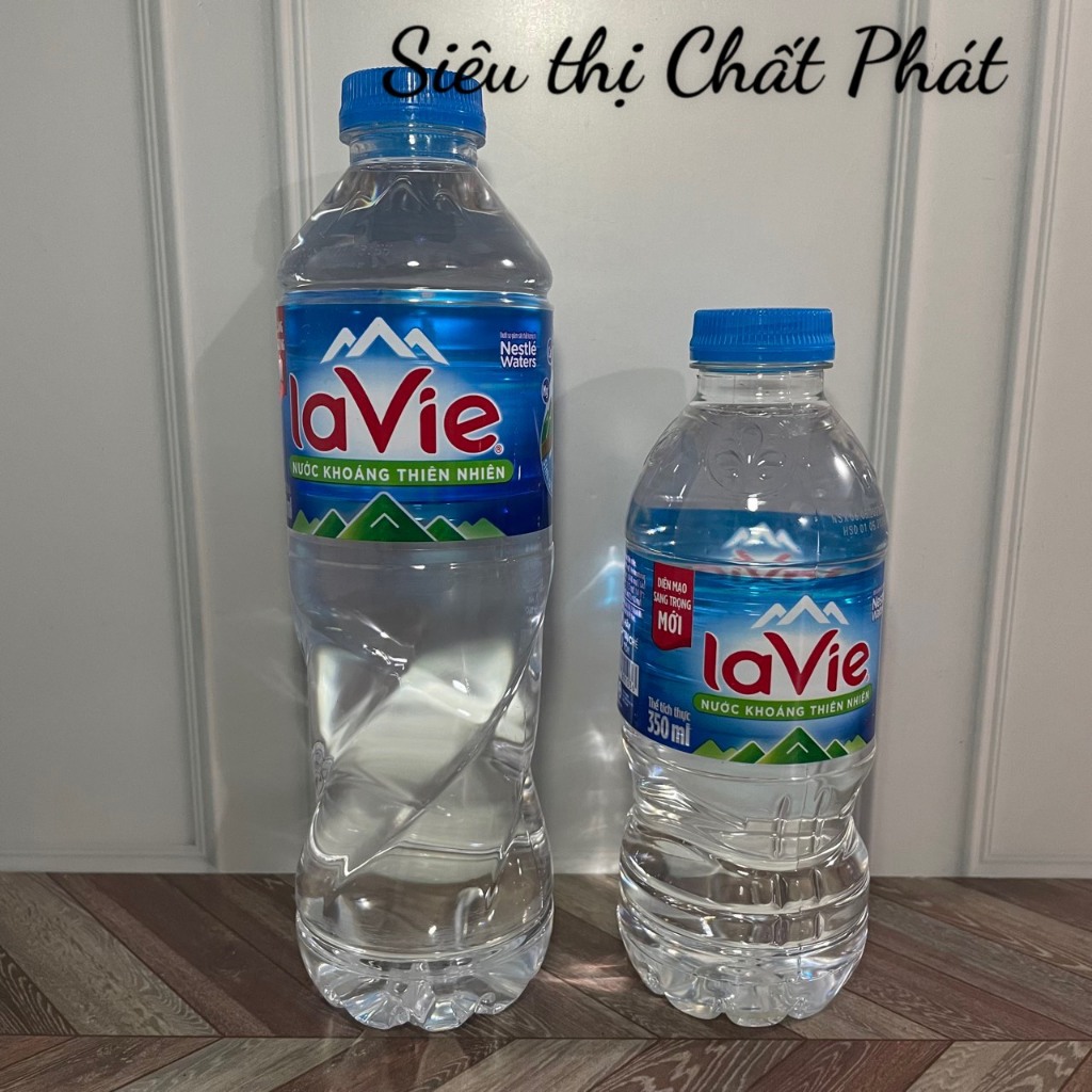 Nước lọc tinh khiết Lavie chai 350ml/500ml
