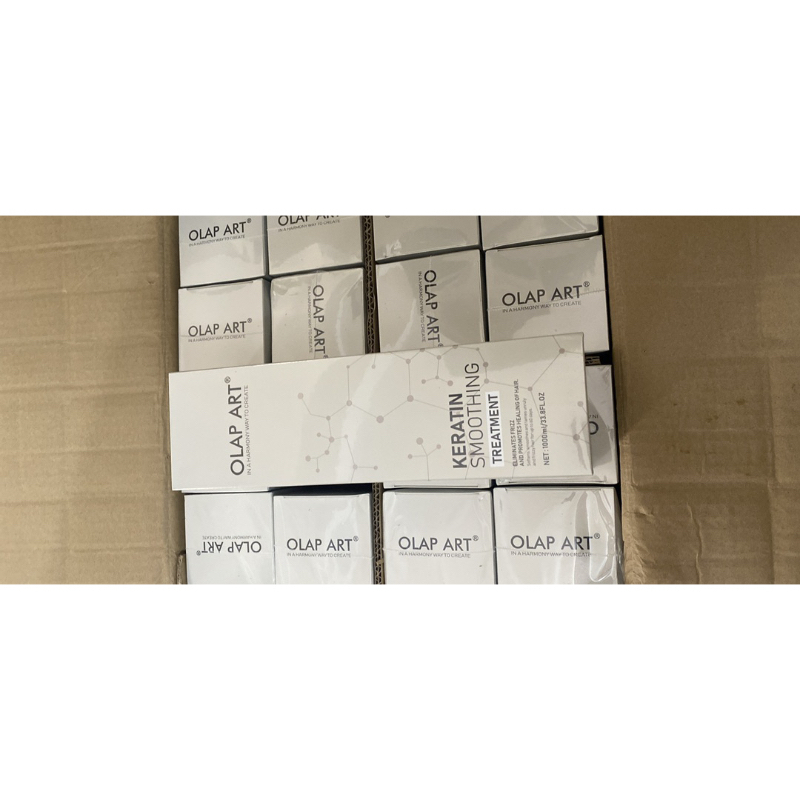 Kem ủ tóc Olap art Collagen 1000ml phục hồi hư tổn Hấp ủ tóc thẳng mượt bổ xung collagen