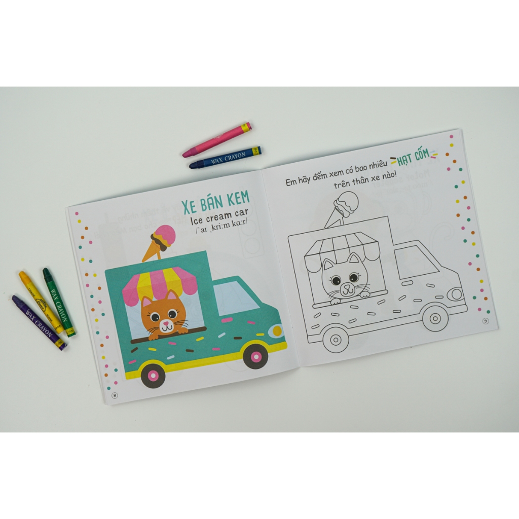 Sách-Tô màu ngộ nghĩnh