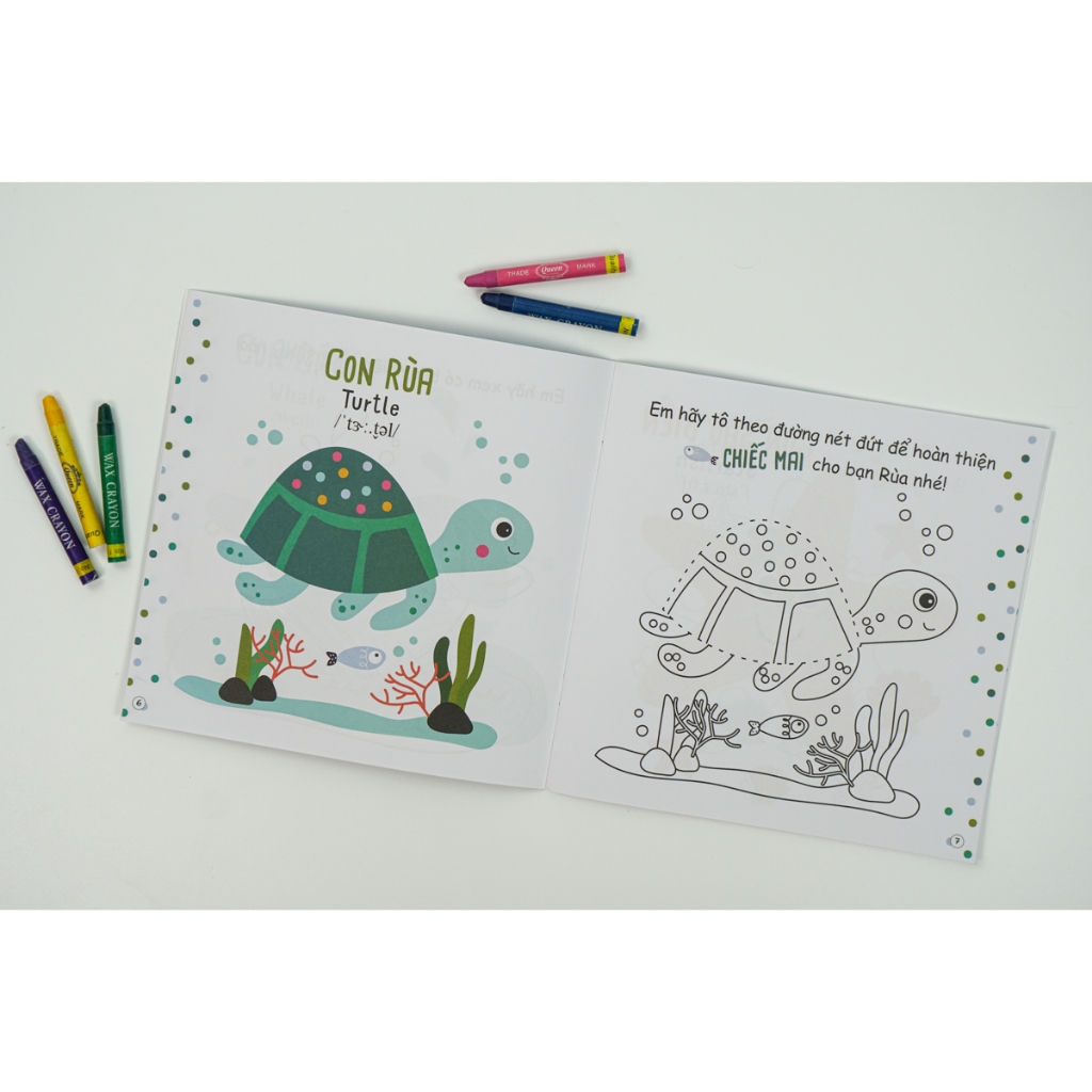 Sách-Tô màu ngộ nghĩnh