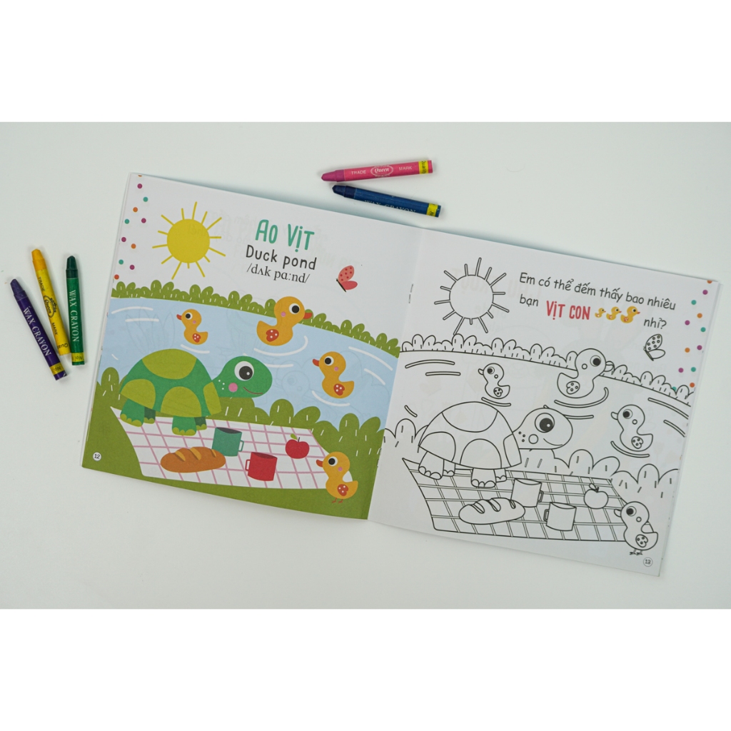 Sách-Tô màu ngộ nghĩnh