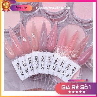 Bột mỹ đắp móng tông màu thạch nude - bột đắp móng , nhúng , nặn hoa , ombre 4 trong 1