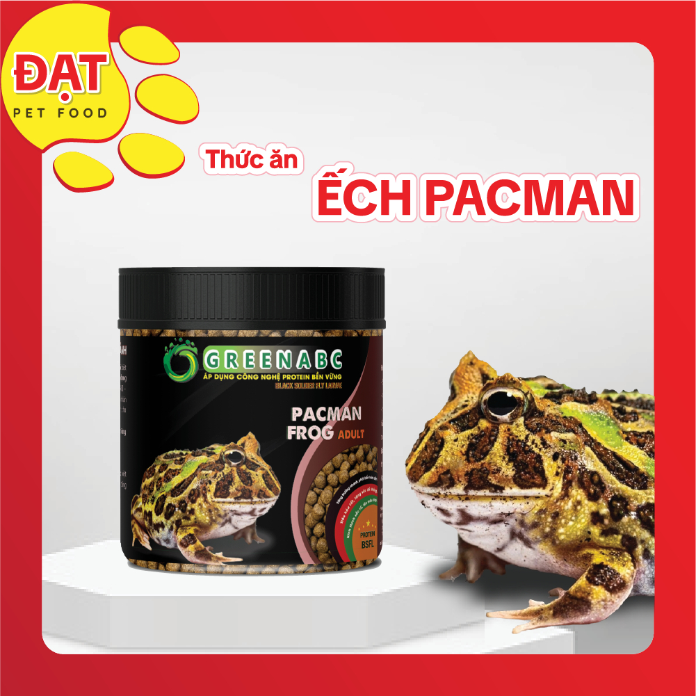 Thức ăn ẾCH PACMAN - Pacman Frog