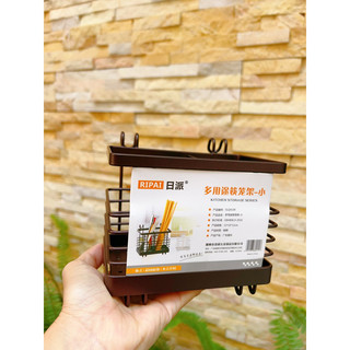 Ống cắm đũa 2 ngăn sắt sơn tĩnh điện #1507