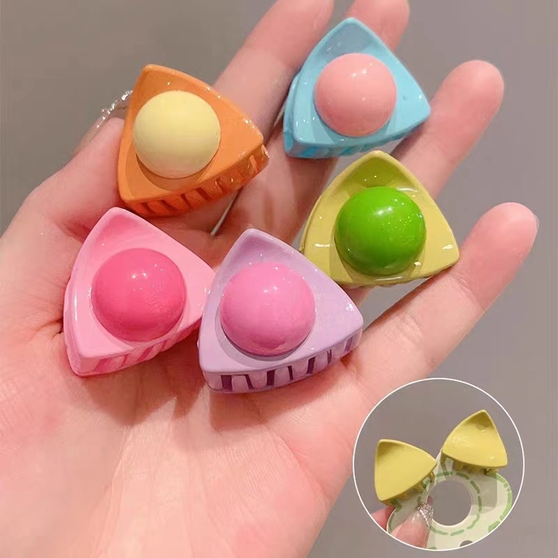 Sét 2 kẹp càng cua hình tai mèo nhiều màu sắc cho bé yêu