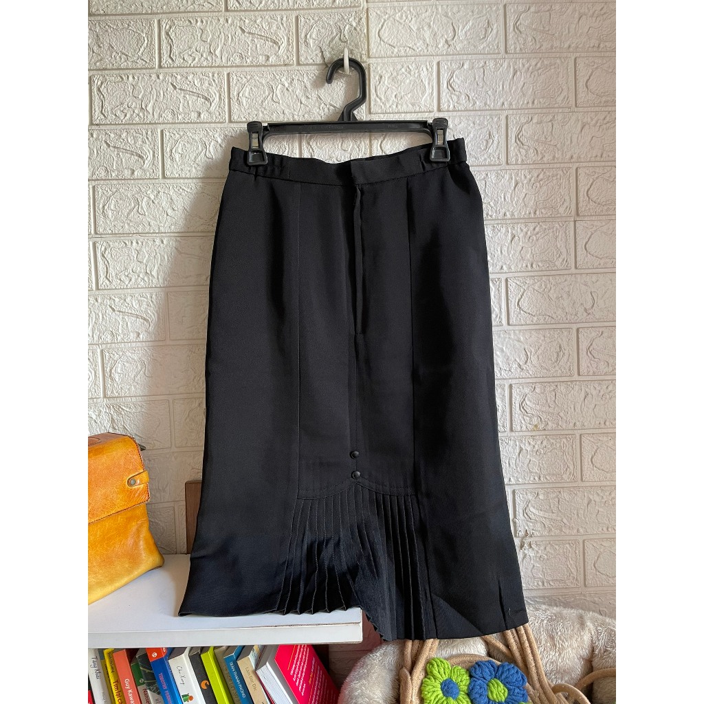 Chân váy phối xếp ly