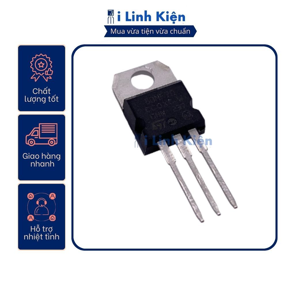 80NF70 STP80NF70 N-Mosfet 80A 70V TO-220 chính hãng ST chất lượng cao