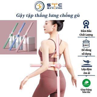 Gậy Tập Thẳng Lưng , Chống Gù Tập Yoga , Gậy Chống Gù Lưng Tập Yoga Bằng Thép Không Gỉ