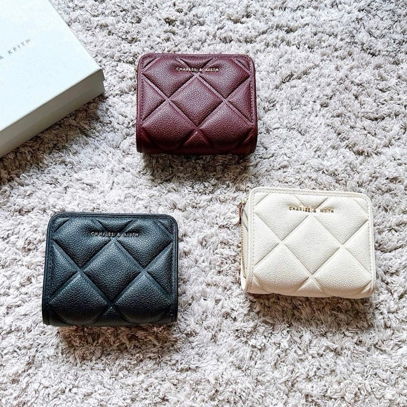 Ví nữ, ví c.n.k trần trám nhiều ngăn full box hàng đẹp - Lucky9store